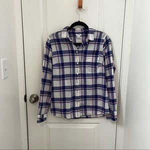 JCrew plaid button down shirt!